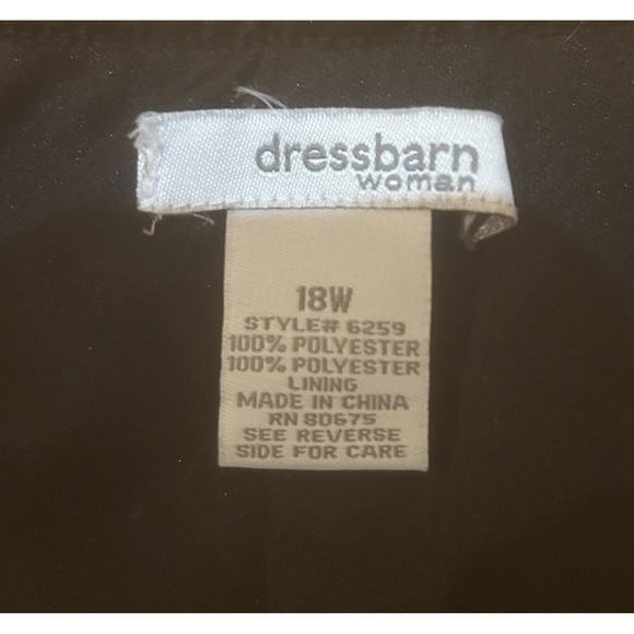 Vintage Y2K Dressbarn Womens Maxi Skirt Black Multicolor Sz 18W Whimsical Fairy - Picture 2 of 9